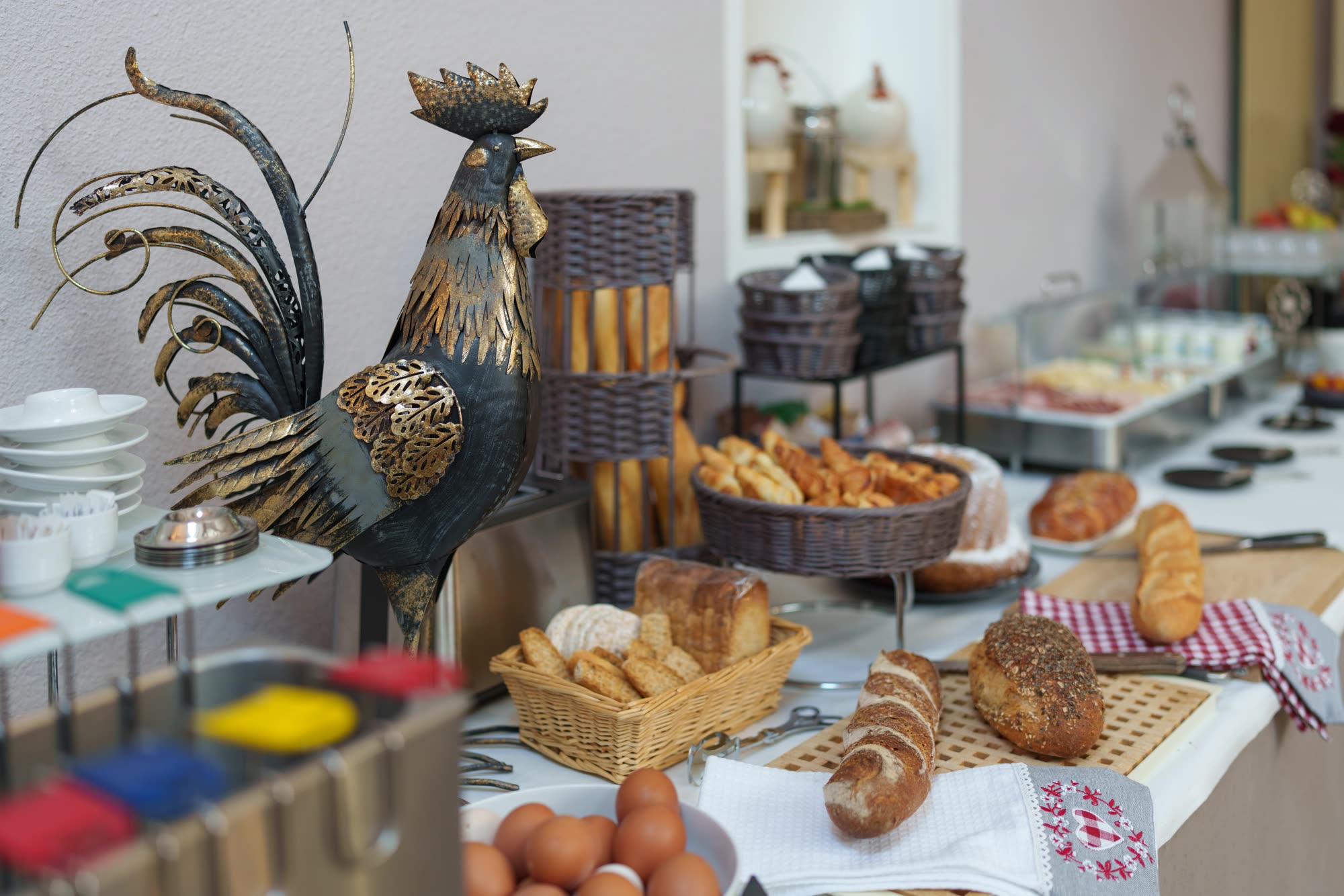 Buffet du petit-déjeuner